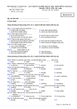 Đáp án và đề thi tốt nghiệp trung học phổ thông năm 2011 môn Tiếng Anh - Hệ 3 năm - Mã đề 392