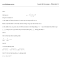 Đề Luyện Thi Thử Tốt Nghiệp - Đại Học Năm 2011 - Số 15