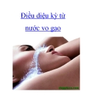 Điều diệu kỳ từ nước vo gạo