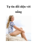 Tự tin đối diện với nắng