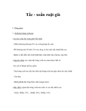 Tắc - xoắn ruột già 
