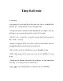 Bài giảng Tăng Kali máu 