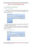 GIÁO TRÌNH Word 2007 -  Tìm hiểu Microsoft Office 2007 phần 2