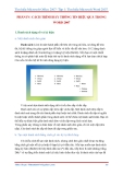 GIÁO TRÌNH Word 2007 -  Tìm hiểu Microsoft Office 2007 phần 3