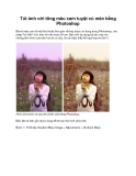 Tút ảnh với tông màu cam tuyệt cú mèo bằng Photoshop