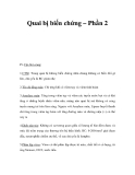 Quai bị biến chứng – Phần 2 