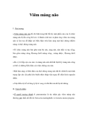 Viêm màng não - Đại cương