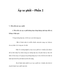 Áp xe phổi – Phần 2