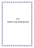 Đề tài " CHIẾN LƯỢC KINH DOANH "