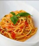 Spaghetti sốt cà chua thịt viên