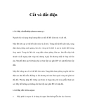 Cắt và đốt điện 