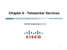 CCNA Explorationg 4.0 - Chapter 6 Teleworker Services