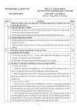 ĐÁP ÁN - THANG ĐIỂM ĐỀ THI TUYỂN SINH ĐẠI HỌC NĂM 2009 Môn: NGỮ VĂN; Khối: C