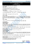 ĐỀ TỰ LUYỆN THI THỬ ĐẠI HỌC SỐ 06 MÔN: TOÁN