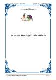 Đề tài: Kit Thực Tập Vi Điều Khiển Pic