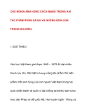 CHỦ NGHĨA ANH HÙNG CÁCH MẠNG