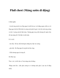 Flail chest (Mảng sườn di động)  