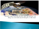 Chiến tranh tiền tệ-Tài chính quốc tế