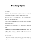 Hội chứng thận to 