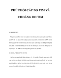 PHÙ PHỔI CẤP DO TIM VÀ CHOÁNG DO TIM 