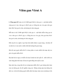 Viêm gan Virut A 