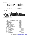 ĐỀ TÀI "VÙNG VĂN HÓA NAM BỘ"