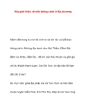 Hãy giới thiệu về một thắng cảnh ở địa 
