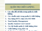 Báo cáo: Quản trị chất lượng 