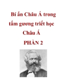Bí ẩn Châu Á trong tấm gương triết học Châu Á PHẦN 2  