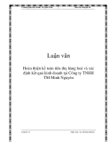 Đề tài:" Hoàn thiện kế toán tiêu thụ hàng hoá và xác định kết quả kinh doanh tại Công ty TNHH TM Minh Nguyên"