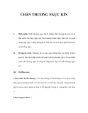 CHẤN THƯƠNG NGỰC KÍN   