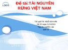 Tài liệu về TÀI NGUYÊN RỪNG VIỆT NAM