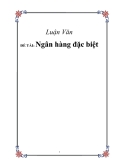 Đề tài: Ngân hàng đặc biệt