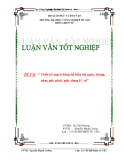 Đề tài: Thiết kế mạch đồng hồ hiển thị ngày, tháng, năm, giờ, phút, giây dùng IC số