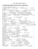 TEST FOR GIFTED STUDENTS 