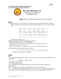 ĐỀ THI MÔN HÓA OLYMPIC TRUYỀN THỐNG 30 - 4 NĂM 2007