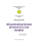 Đề tài “Biên soạn phần mềm – soạn thảo nhanh một số bài tập Vật lí 11 cơ bản - phần Điện học”