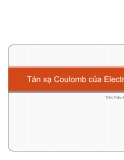 Đề tài " Tán xạ Coulomb của Electron "