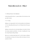 Thuốc điều trị sốt rét – Phần 2 
