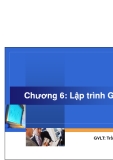 Chương 6: Lập trình GUI (tt)