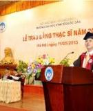 Chuyên đề 3 cao học Kinh Tế Quốc Tế
