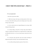 CHẤN THƯƠNG HÀM MẶT (PHẦN 2)
