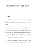 CHẤN THƯƠNG HÀM MẶT (PHẦN 1)