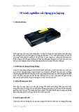 Pin laptop và những điều cần biết