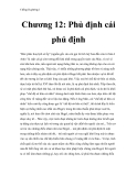 Chống Duyhring I - Chương 12: Phủ định cái phủ định