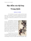 Thư pháp và hội họa Trung Quốc - Đặc điểm của hội hoạ Trung Quốc
