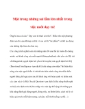 Một trong những sai lầm lớn nhất trong việc nuôi dạy trẻ