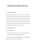 VIÊM MÀNG NGOÀI TIM CẤP 