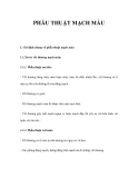 PHẪU THUẬT MẠCH MÁU 