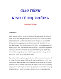 GIÁO TRÌNH KINH TẾ THỊ TRƯỜNG - Mở đầu